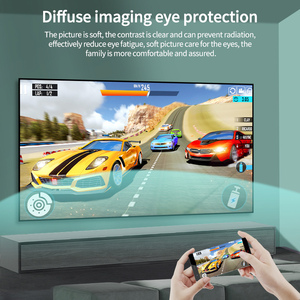 Màn chiếu phim 135 inch, chất liệu pha lê đen trong suốt âm thanh, 8K ALR chống ánh sáng, dành cho máy chiếu tầm xa - Product Image 2