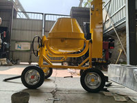Malaxeur à béton compact diesel/essence avec roues, directement de l'usine