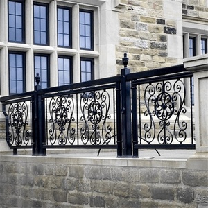 Ringhiera <span class=keywords><strong>in</strong></span> <span class=keywords><strong>Ferro</strong></span> Battuto Stile Australia per Balcone, Balaustra per Terrazza e Finestra - Product Image 4