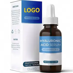 Discount Vitamin C Serum Hyaluronic Acid - Anti Aging & Wrinkle Repairs Dark Circles