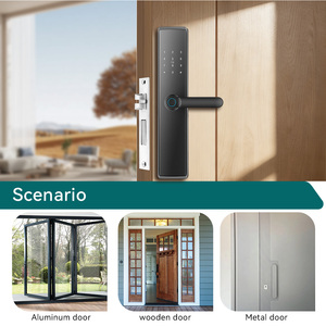 ACCELLOCK 定制廉价批发插芯门把手 Rfid Tuya Wifi 远程解锁智能 TT 锁带应用程序解锁功能 - Product Image 4
