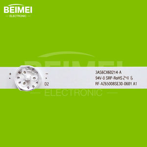 Bande de rétroéclairage <span class=keywords><strong>LED</strong></span> TV RF-AZ65008SE30-0601 A1 6LED 3V 12 pièces/ensemble pour remplacement de TV TH-65GX680C - Product Image 5