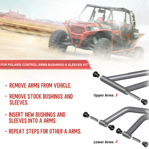 54 قطعة <span class=keywords><strong>ATV</strong></span> UTV XP 900 1000 كاملة التحكم ذراع أمامي وخلفي كيت جلبة تعليق - Product Image 4