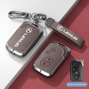 Housse de clé en cuir de qualité supérieure pour Lexus ES200 ES300h RX300 RX350h NX260 NX350, étui de protection pour clé - Product Image 4