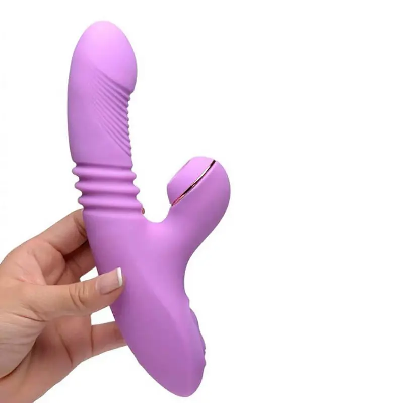 Dương vật giả đôi g-spot Thỏ Dương Vật AV Vibrator nữ quan hệ tình dục masturbator gia vị lên Rabbit Vibrator