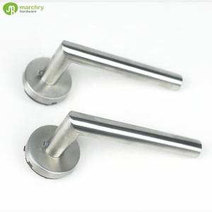 Pegangan Pintu Dasar Plastik Baja Tahan Karat Gaya Jerman Populer - Product Image 4