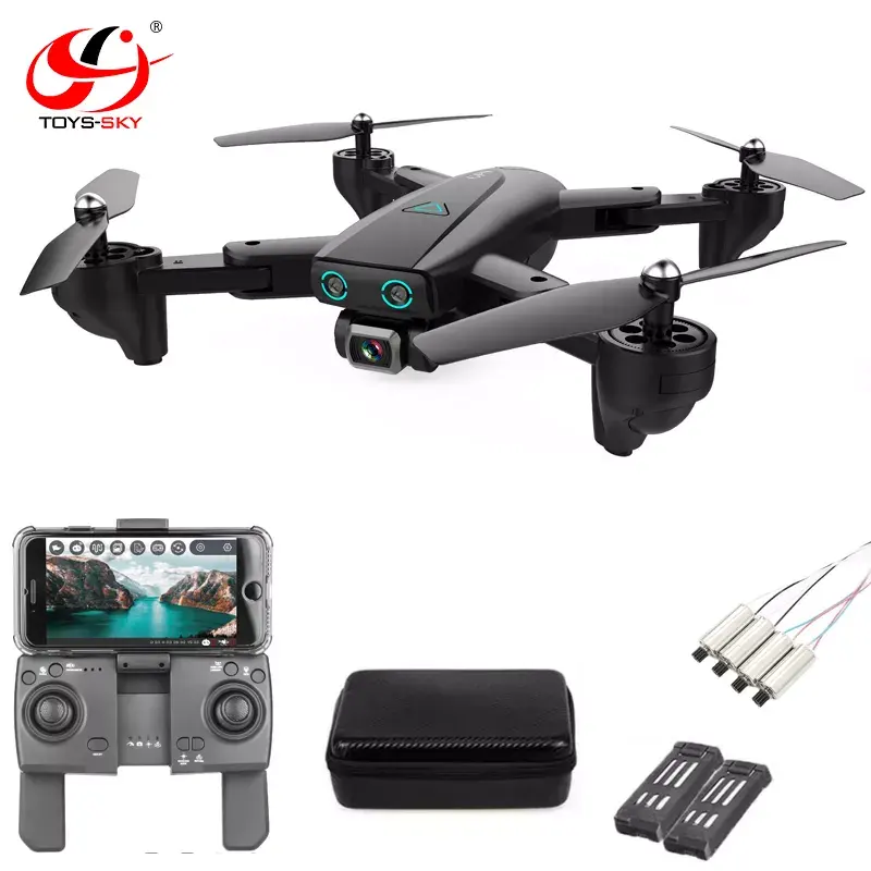 Amazon Hot Sell CSJ TOYSKY S167 GPS Beginner Drones 5G 1080P Wifi FPV HD Camera Follow Me with 4PCS Motors 2PCS Batteries