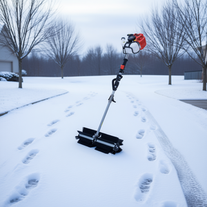 CUBICPRO 52CC Barredora de Nieve a Gasolina con Cepillo para Caminos, Jardines y Céspedes - Product Image 2