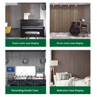 Panneaux acoustiques en bois moderne KINGMAN, panneaux insonorisants en MDF pour entrepôts et salles de conférence
