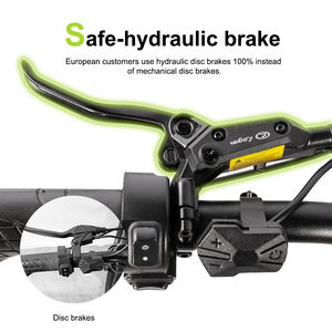 Vélo électrique à gros pneus QMWHEEL, batterie 48V, 20*4.0 pouces, Bici Elettrica Fatbike V20 Pro, livraison rapide, vélo tout-terrain, entrepôt Italie - Product Image 3