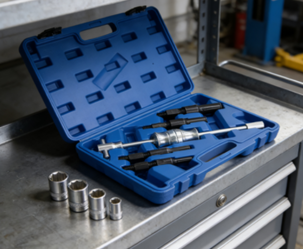 2026ZP Practical Slide Hammer Puller Kit Five Pieces for Bearing Extraction