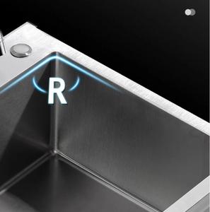 Fabbrica diretta utilità commerciale 304 SUS in acciaio inox lavello tavolo bacino sin per ristorante - Product Image 3