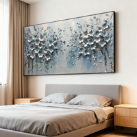 Arbre de vie naturel abstrait moderne impression à l'huile peinture sur toile pour la décoration intérieure dans le salon, le bureau ou la chambre à coucher sans cadre