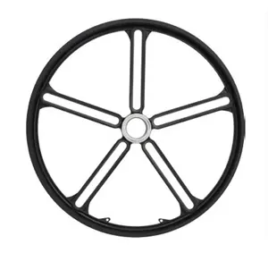 24Inch Bike Rims Mag Alloy Bike Wheel 10 Spoke Wheels Magnesium Alloy Bike Rim With INTERGRATED DYNAMO HUB (SHIMANO & SUNRACE)