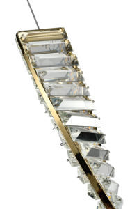 Lustre en cristal K9 de restaurant de luxe de lumière nordique de taille mince en gros à <span class=keywords><strong>bas</strong></span> prix - Product Image 5