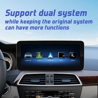 Route Factory Supply Dual System Car GPS pour Mercedes Benz Classe C NTG4.5 Audio Wireless Carplay Dashboard Placement 12.3 "Linux