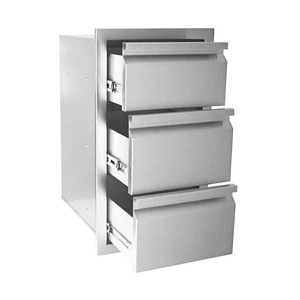 VICTORY KITCHEN Meuble de cuisine d'extérieur en acier inoxydable 201 Porte d'armoire encastrée Autres hôtels Boutique - Product Image 5