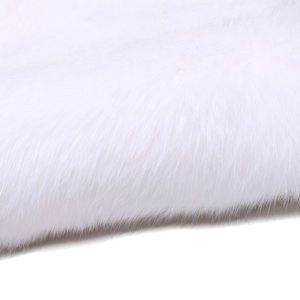 ארנבת בד ריוור בעלי חיים פרווה עור ארנב רך שזוף - Product Image 5