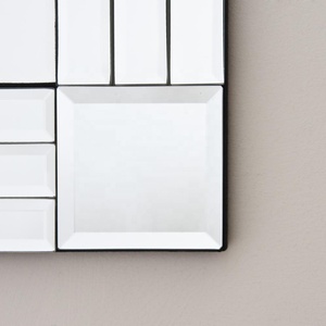 SWT High Quality Decor <strong>Rectangular</strong> Beveled Glass <strong>Frameless</strong> Bathroom <strong>Mirror</strong> - Product Image 3