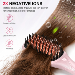 <span class=keywords><strong>Spazzola</strong></span> Lisciante <span class=keywords><strong>Elettrica</strong></span> Portatile in Nylon, Antistatica con Ioni Negativi, per la Cura dei <span class=keywords><strong>Capelli</strong></span>, per Uso Domestico e Alberghiero - Product Image 4
