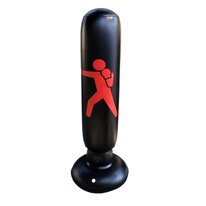 Otros productos de boxeo Color negro 160cm Saco De Boxeo Máquina de boxeo para adultos y niños Sacos de boxeo inflables - Product Image 6