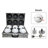 Sphères cibles de numérisation laser 3D de 145 mm avec base magnétique, avec étui rigide
