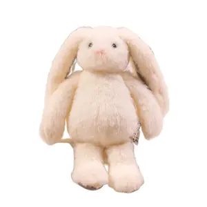 Oem Customize Lovely Bunny Rabbit Soft Stuffed Animal Plush Toys With Long Ears Comfort Toy Rabbits For Kids