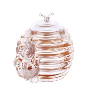 Caramelo frascos de vidrio al por mayor árbol de Navidad en forma agradable tarro de caramelo - Product Image 3