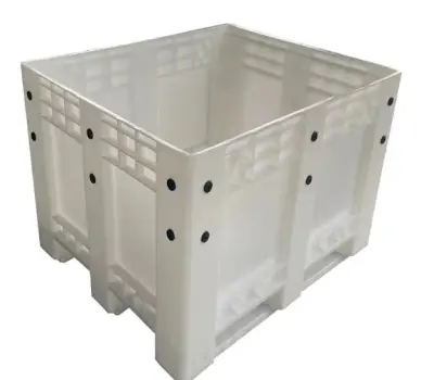 कार्गो भंडारण उपकरण क्रेट कंटेनर के लिए प्लास्टिक पैलेट बॉक्स बड़ी प्लास्टिक टर्नओवर और चलती प्लास्टिक की टोकरी