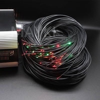Plafond en étoile à fibre optique éclairage multi-brins fin lueur câble en fibre optique en plastique pour Swimng Pool Floor Star Lights