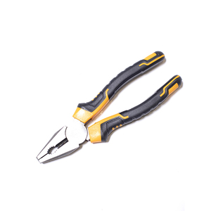 JOINWIN Pince combinée métrique en acier à mâchoires dentelées de 6, 7 et 8 pouces, avec poignée moulée en TPR/PVC/plastique isolée, 1000V-VDE, OEM - Product Image 1