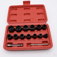 Extracteur de boulons de roue endommagés, arrondis et usés, extracteur de goujons de boulons de roue à verrouillage, kit d'extraction de boulons