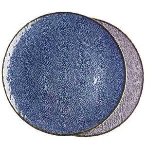 Assiette de présentation en <span class=keywords><strong>verre</strong></span> bleu-Plateau de service moderne de luxe pour affichage de fruits et de desserts de <span class=keywords><strong>maison</strong></span> d'échantillon de salon - Product Image 5