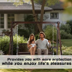 Couverture imperméable de balançoire d'extérieur de chaise anti-poussière couverture imperméable de jardin couvertures suspendues de patio de jardin de <span class=keywords><strong>protection</strong></span> contre tous les temps couverture de jardin - Product Image 5