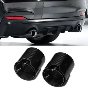 ปลายท่อไอเสีย StarNav สำหรับรถยนต์ซีรีส์ 2 รุ่น F22 F23 M235i M240i F20 F21 M135i M140i ขนาด ID60 มม. อุปกรณ์ตกแต่งภายนอก - Product Image 1