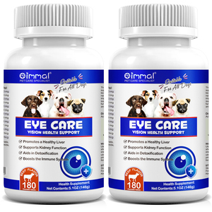 OIMMAI comprimé à croquer antioxydant clair vitamine <span class=keywords><strong>C</strong></span> huile de foie de morue comprimés de soins oculaires supplément de vision pour chien pour la santé des yeux - Product Image 6