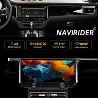 Autoradio Android 12,3 pouces pour Porsche Macan 2014-2017, CarPlay sans fil, Auto 4G, GPS, navigation, lecteur multimédia vidéo