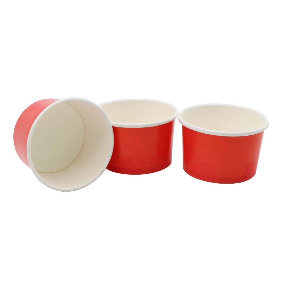 8oz Disposable Paper Bowl and Cup for Ice Cream Noodles Premium Quality Genre Paper Plates and Bowls