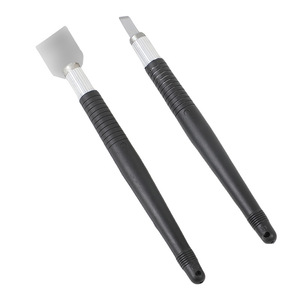 Stainless Steel Spatula Set 10mm Black Handle For Phone Repair And Adhesive Removal Tool - Product Image 4