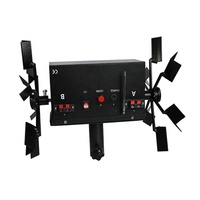 Allumeur de scène pyrotechnique Pyro Double moulin à vent électrique, système de tir de feux d'artifice pour fontaine, télécommande à froid