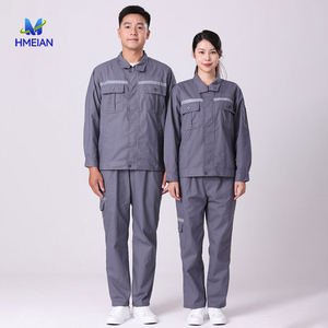 Veste de travail de qualité pour <span class=keywords><strong>homme</strong></span>, uniforme de chantier, ingénieur, polyester + coton, antistatique, respirante, durable, unisexe - Product Image 1