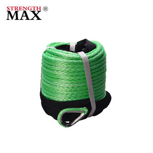 Cuerda JINLI superventas fábrica UHMWPE advertencia 12000Lbs 14Mm 12Mm * 30M <span class=keywords><strong>4x4</strong></span> cuerda de Cable de <span class=keywords><strong>cabrestante</strong></span> sintético - Product Image 4