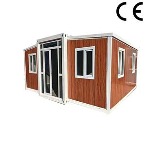 บ้านเคลื่อนที่สำเร็จรูปสุดหรู ปี 2024 บ้านคอนเทนเนอร์พับได้แบบขยายใหม่ พร้อมห้องน้ำและห้องครัว - Product Image 2