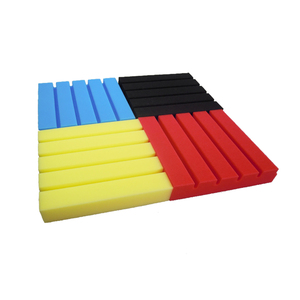 YuanYuan Offre Spéciale polyuréthane panneau mural acoustique ignifugation mousse insonorisée pour cabine d'enregistrement de Studio personnel - Product Image 1