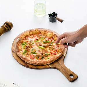 Rts <span class=keywords><strong>planche</strong></span> de service en bois acacia et caoutchouc <span class=keywords><strong>noir</strong></span> rond <span class=keywords><strong>granit</strong></span> <span class=keywords><strong>planche</strong></span> <span class=keywords><strong>à</strong></span> <span class=keywords><strong>découper</strong></span> pagaie - Product Image 5