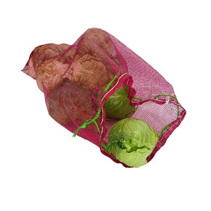 High quality Polypropylene PP woven sack onion potato firewood <b>vegetable</b> fruit garlic mesh net <b>bag</b> wholesale - Product Image 2
