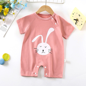 फैशन प्यारा बेबी बॉडीसूट नवजात शिशु के 100% रोमपर छोटे छोटे बाल वाले रोम्पर कपड़े - Product Image 6