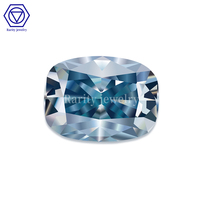 Diamante de moissanita corte radiante excelente venta directa de fábrica de rareza con moissanitas sueltas GRA Diamante de mossinato de 1 quilate