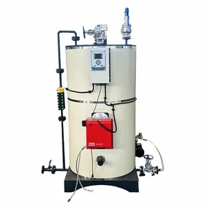 Water Tube Once Through Gas Fired Steam Boiler 100kg 200kg 300kg 500kg Natural Gas Steam Generator