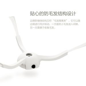 ชุดแปรงดูดฝุ่นหุ่นยนต์โรโบร็อค มิ โฮมสีเทาอ่อน แปรงด้านข้างแบบลูกกลิ้ง ฟิลเตอร์ ใช้ได้กับรุ่นที่ 1 และ 2 อะไหล่ทำความสะอาดบ้าน - Product Image 3